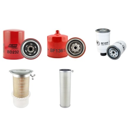 FIAT F 140 Filter Service Kit Air Oil Fuel Filters w/Iveco AIFO  Eng.