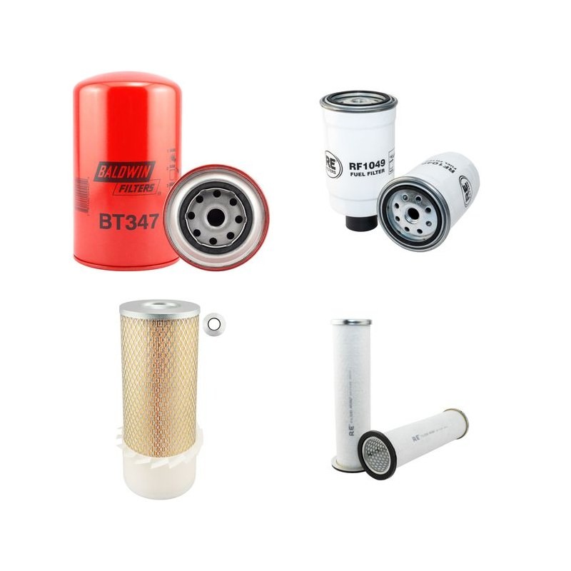 FIAT FL 55 Filter Service Kit Air Oil Fuel Filters w/Fiat  Eng.
