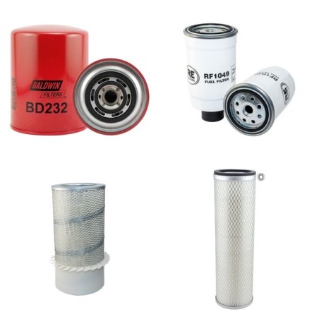 FIAT FR 130.2 Filter Service Kit Air Oil Fuel Filters w/Iveco AIFO  Eng.