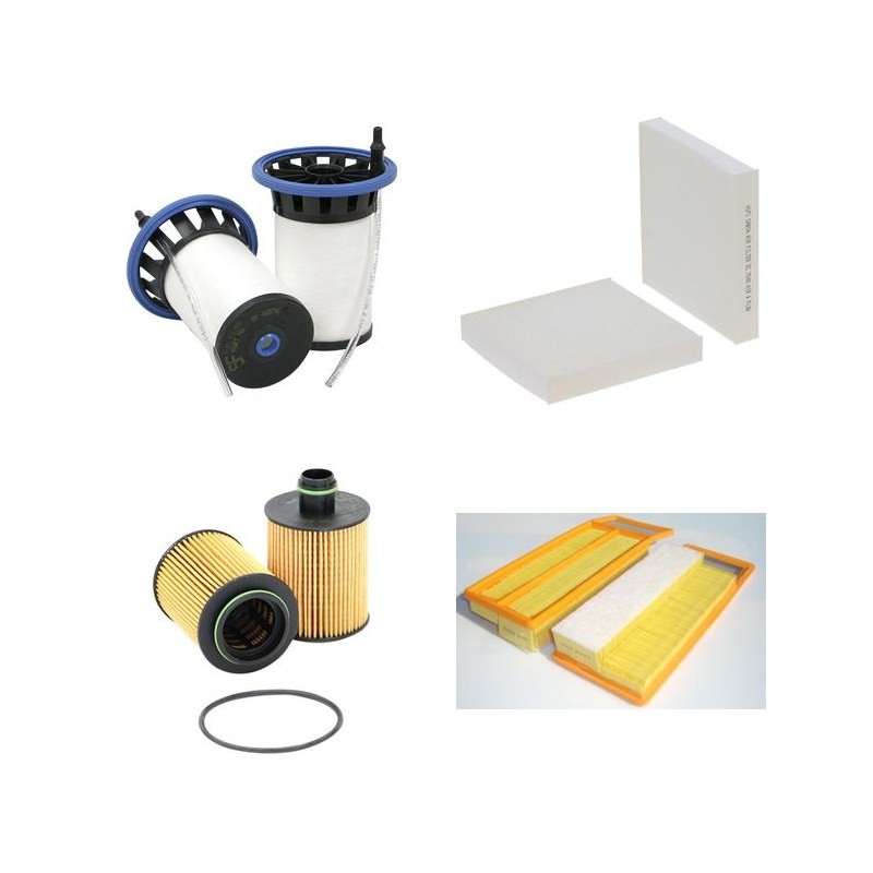 FIAT PANDA III 1.3 16V MULTIJET Filter Service Kit w/ 199A9000 Eng.   YR  01.12- 75 CH