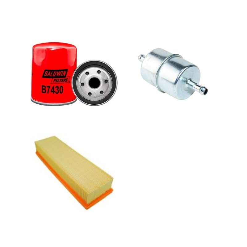 FIAT UNO 1.3 70 S.SX Filter Service Kit w/CARBU 1.37  Eng.   YR  04.94-12.95