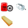 FIAT UNO 1.3 70 S.SX Filter Service Kit w/CARBU 1.37  Eng.   YR  04.94-12.95