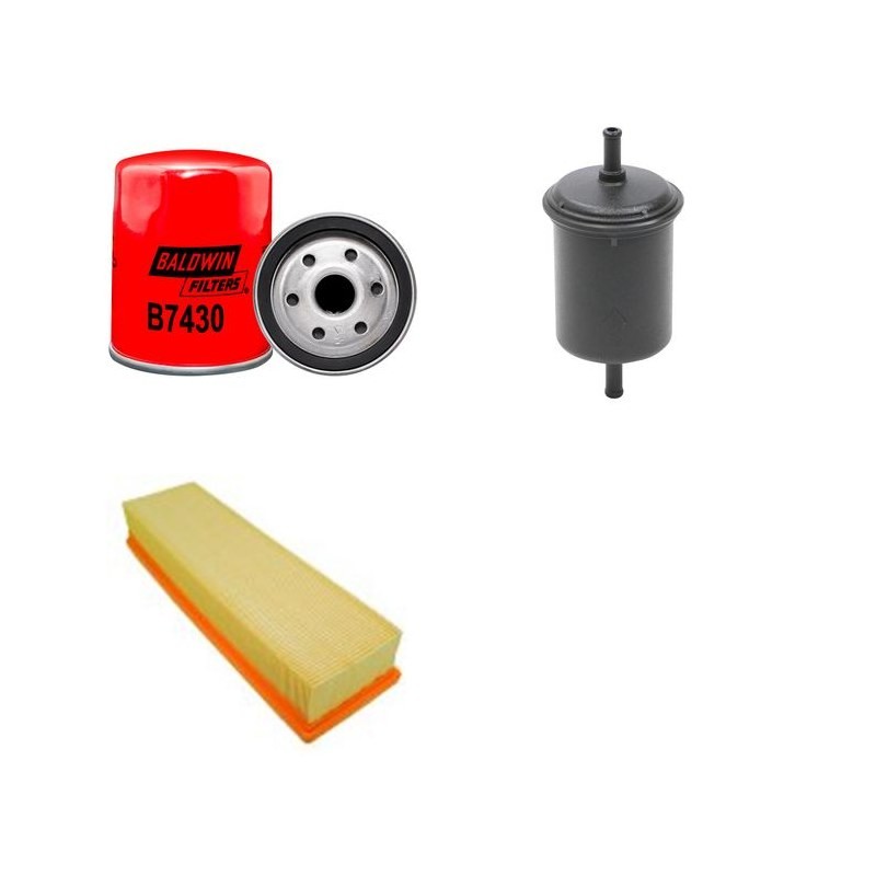 FIAT UNO 1.3 70 S.SX Filter Service Kit w/SPI 1.37  Eng.   YR  04.94-12.95