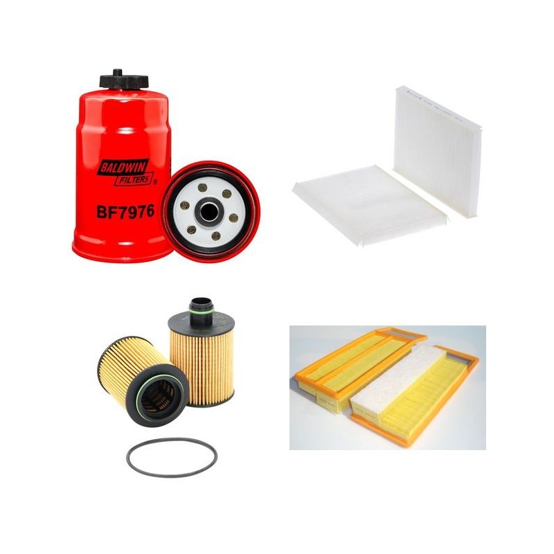 FIAT VU/LT/LW STRADA 1.3 MJ Filter Service Kit w/ 199B1.000 Eng.   YR  2013 95 CH