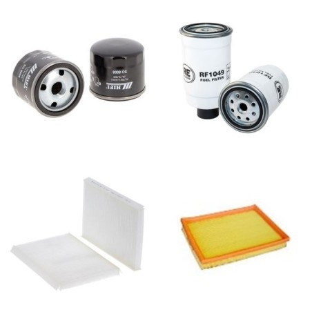 FIAT VU/LT/LW STRADA 1.7 TD Filter Service Kit w/ 176A3000 Eng.   YR  06.99-06.02 69 CH 178E/278