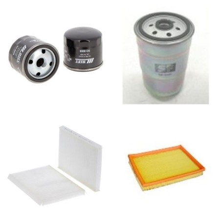 FIAT VU/LT/LW STRADA 1.9 D Filter Service Kit w/ 223A6000 Eng.   YR  12.00-06.03 63 CH 178E/278