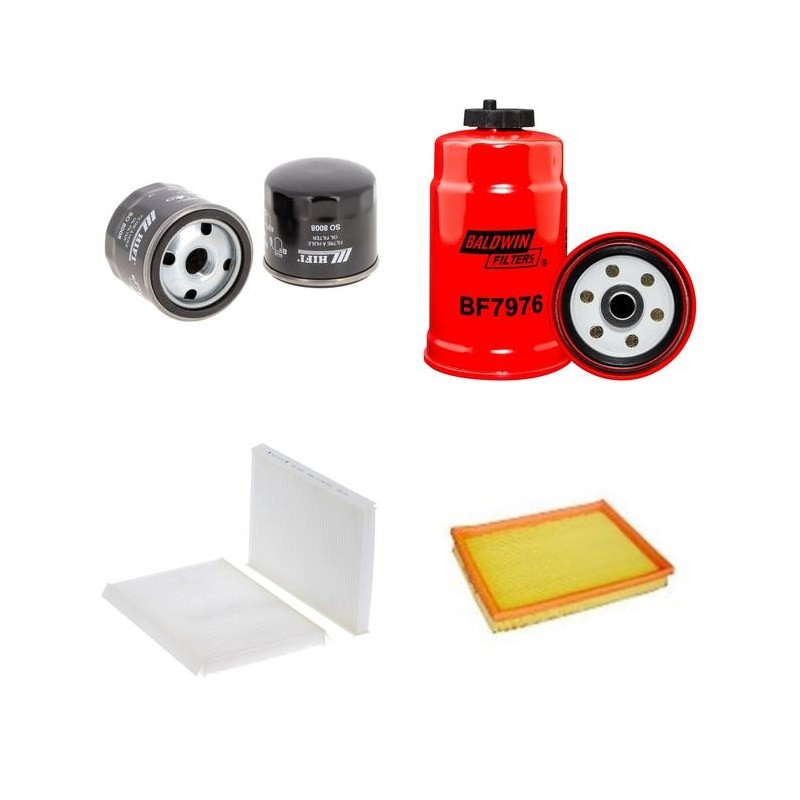 FIAT VU/LT/LW STRADA 1.9 JTD Filter Service Kit w/ 188A2.000 Eng.   YR  06.02-05.06 80 CH 178E/278