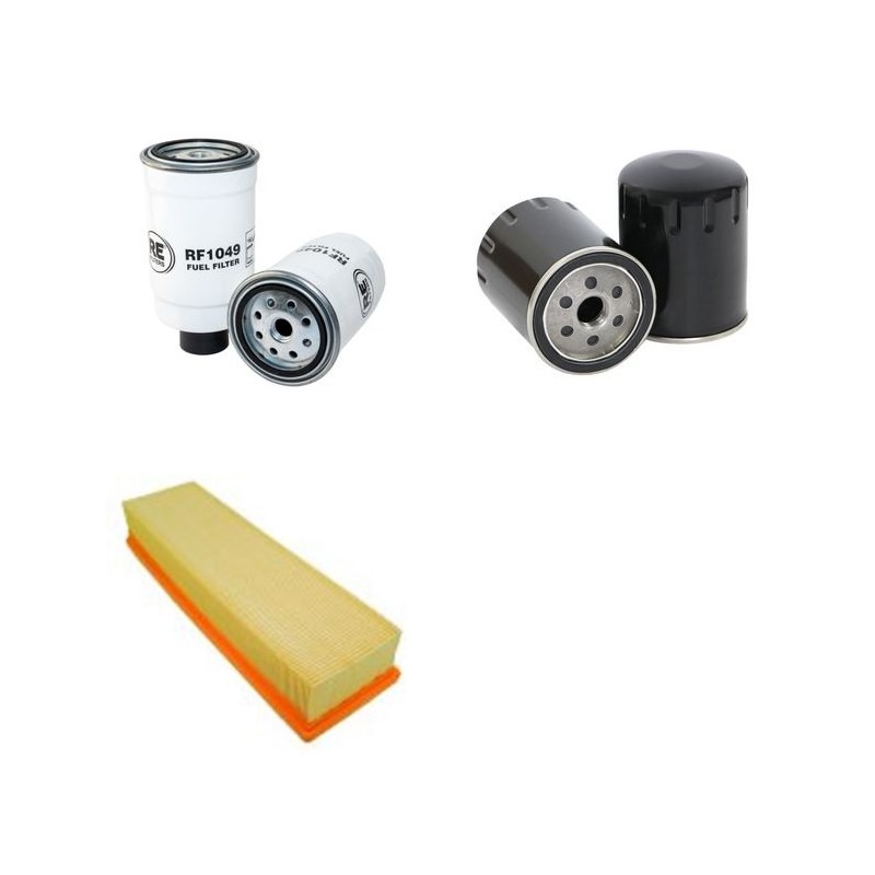 FIAT VU/LT/LW UNO CS VAN 1.7 D Filter Service Kit      YR  10.90-
