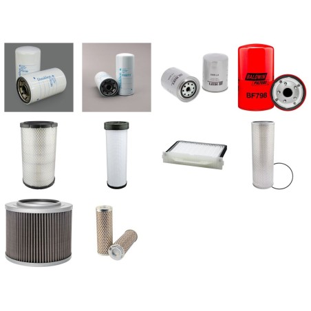 HITACHI EX 200-2 Filter Service Kit w/Isuzu 6Bd1T Eng.