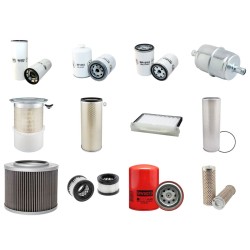 Filter Kit For Hitachi EX 285 Filter Service Kit with Cummins Ct8.3-190 Engine 02.99-12.01