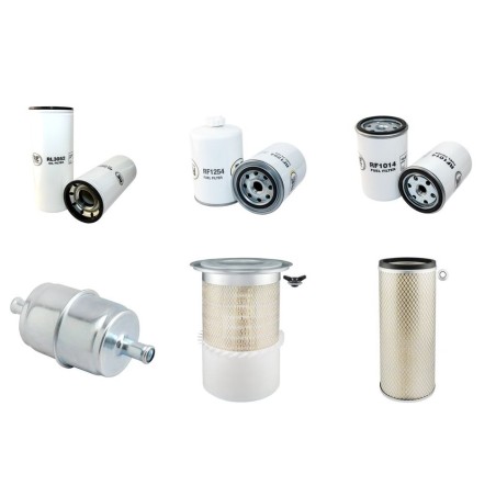Filter Kit For Hitachi EX 285 Filter Service Kit Air Oil Fuel Filters with Cummins CT8.3-190 Engine  Year 02.99-12.01