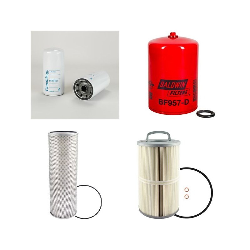Filter Kit For Hitachi EX 450 Filter Service Kit with Isuzu Engine