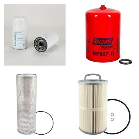 Filter Kit For Hitachi EX 450-3 Filter Service Kit with Isuzu Engine