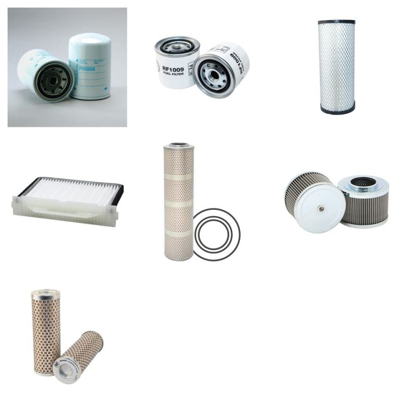 HITACHI EX 60 LC Filter Service Kit w/Nissan A-Bd30 Eng.
