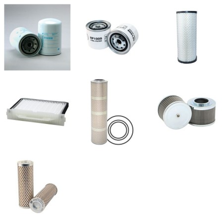 HITACHI EX 60 LC Filter Service Kit w/Nissan A-Bd30 Eng.