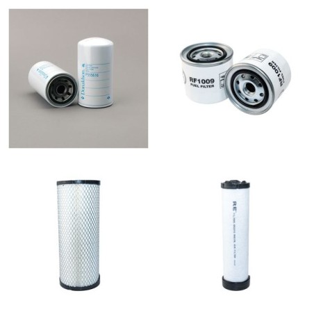 HITACHI EX 60 WD-2 Filter Service Kit Air Oil Fuel Filters w/Nissan FD3304 Eng.