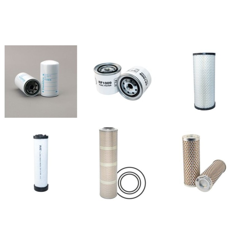 HITACHI EX 60-2 Filter Service Kit w/Nissan Fd3304 Eng.