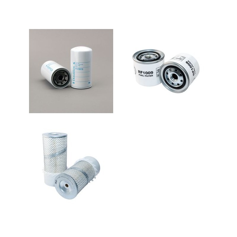 Filter Kit For Hitachi EX 60 SSSR Filter Service Kit Air Oil Fuel Filters with Nissan FD3304 Engine