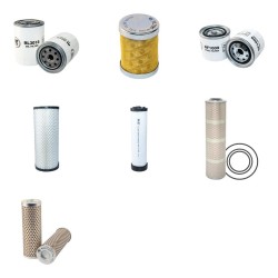 Hitachi EX 75UR Filter Service Kit with Nissan BD30 Engine