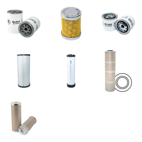 Filter Kit For Hitachi EX 75 UR Filter Service Kit with Nissan BD30 Engine