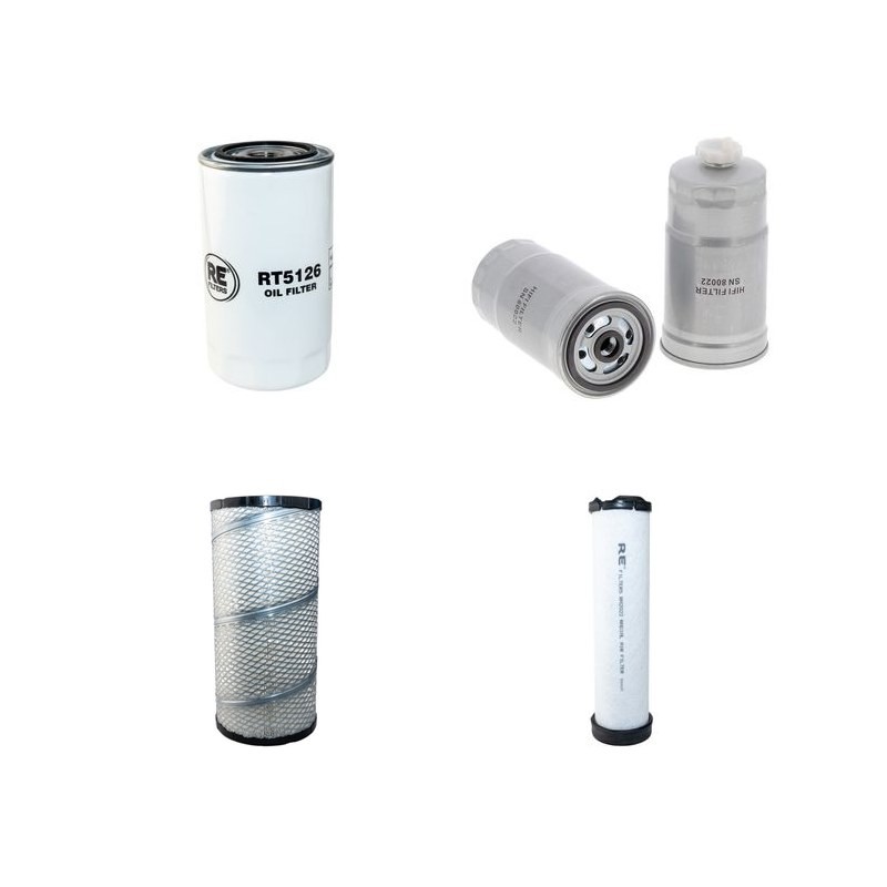 Filter Kit For Hitachi FB 200.2 Filter Service Kit with CNH Engine