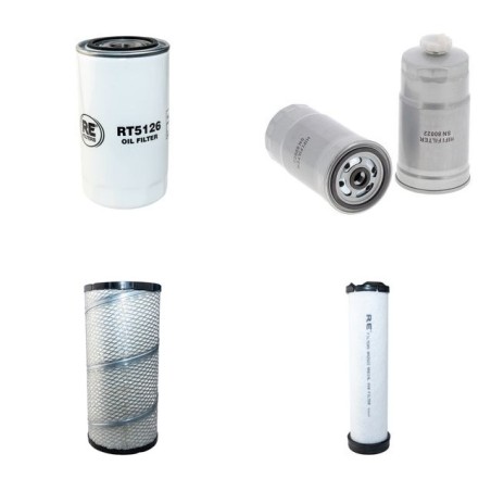 Filter Kit For Hitachi FB 200.2 Filter Service Kit with CNH Engine