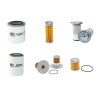 Filter Kit For Hitachi FH 16-2 B Filter Service Kit with Kubota D1105 Engine Serial No 1L002001-