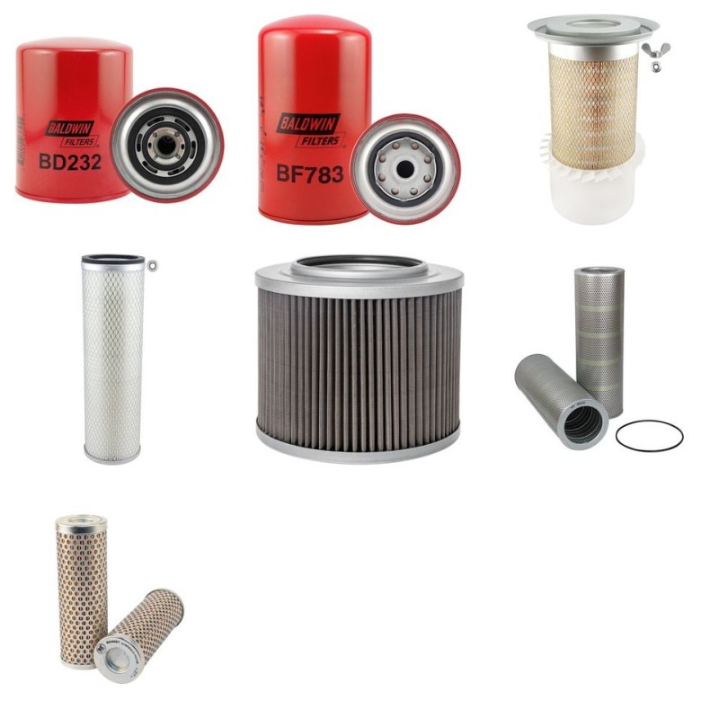HITACHI FH 200 E/ET/T Filter Service Kit w/Fiat 8065T Eng.