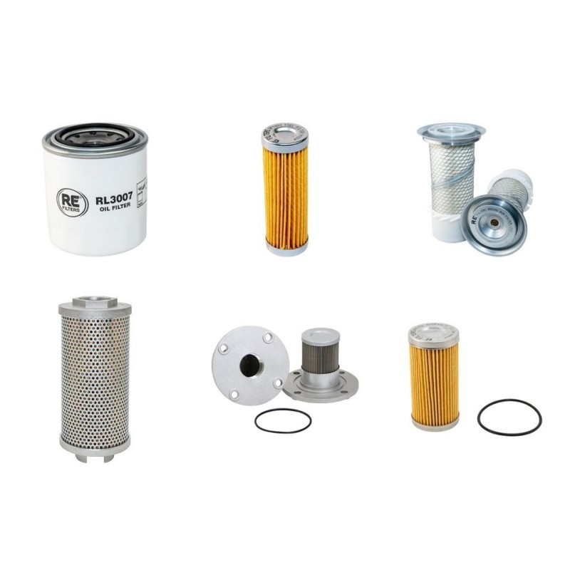 HITACHI FH 22-2 Filter Service Kit w/Kubota D1105 Eng.