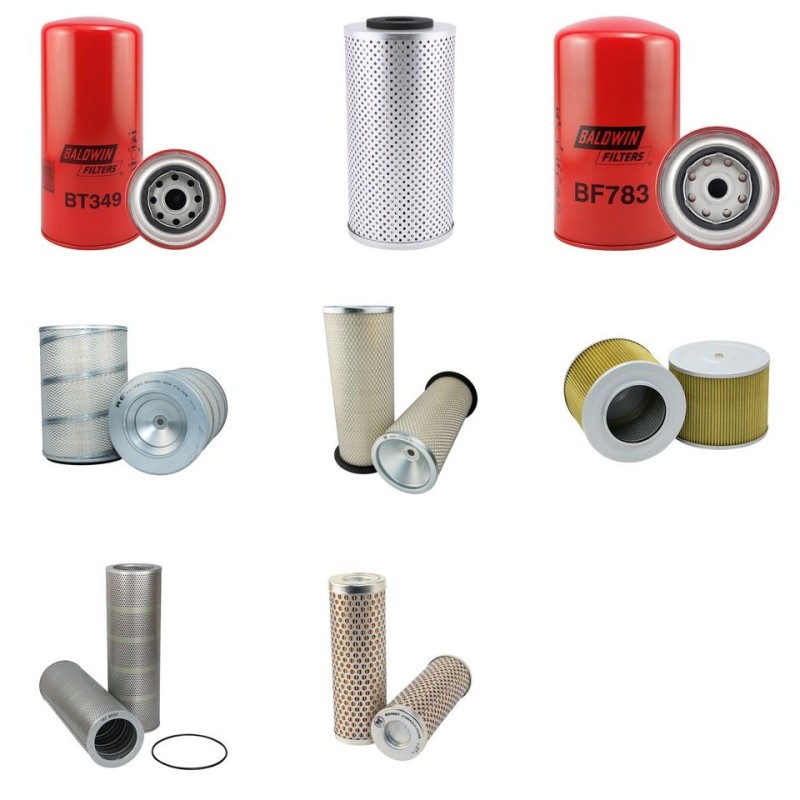 Filter Kit For Hitachi FH 400 LC Filter Service Kit with Fiat 8215T Engine