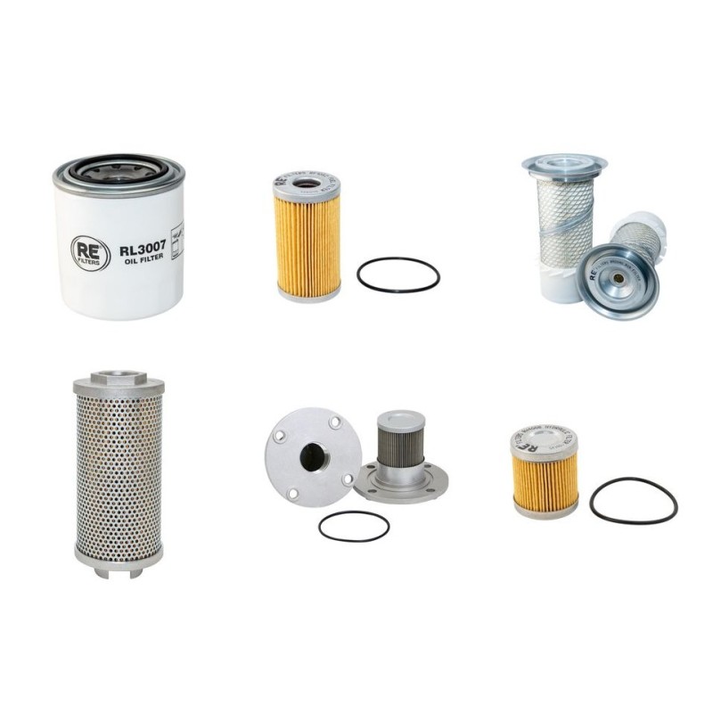 HITACHI FH 45-2 Filter Service Kit w/Kubota D1105 Eng.