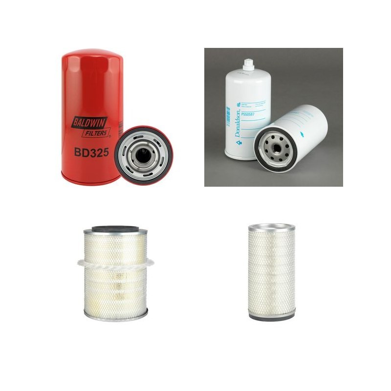 Filter Kit For Hitachi FL 175 Filter Service Kit with Iveco Engine