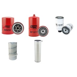 Filter Kit For Hitachi W 110 Filter Service Kit Air Oil Fuel Filters with Iveco AIFO 8065.25.290 Engine Serial No 603101-