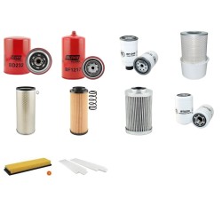 Filter Kit For Hitachi W 130 Filter Service Kit with Fiat Iveco 8065.25.291 Engine Serial No 605101-