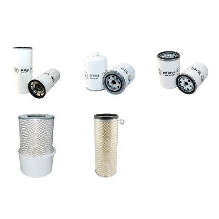 HITACHI W 170 Filter Service Kit w/Cummins 6CT8.3 Eng. SN  470101-