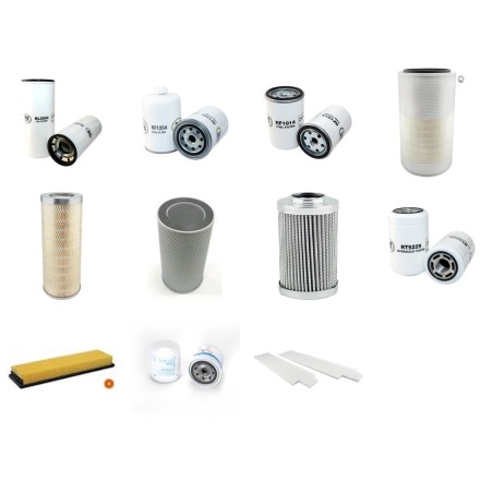 HITACHI W 230 Filter Service Kit w/Cummins 6CTA8.3 Eng. SN  480101-