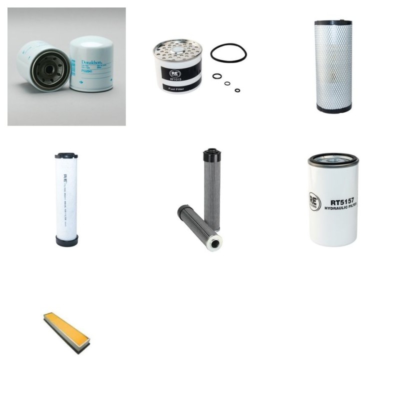 HITACHI W 50 H Filter Service Kit w/Perkins 704.03 Eng. SN  190001-3