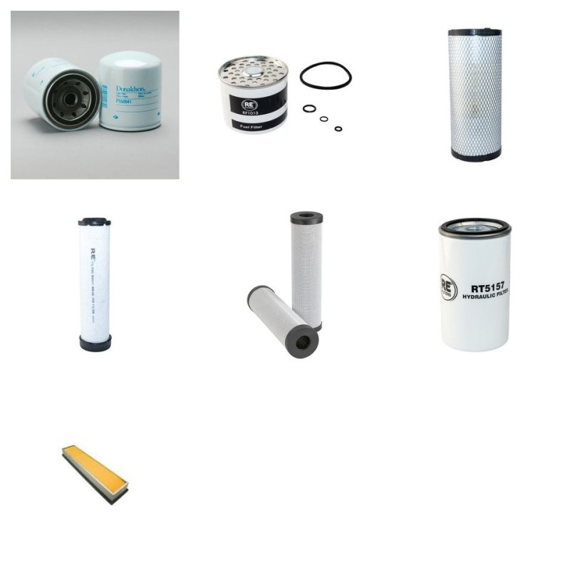 Filter Kit For Hitachi W 60 H Filter Service Kit with Perkins 18812300 Engine