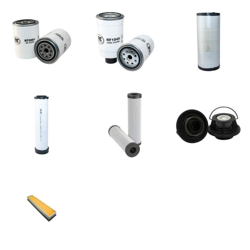 HITACHI W 80 Filter Service Kit w/Perkins 1004.4 Eng.