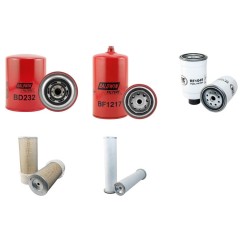 Hitachi W90 Filter Service Kit Air Oil Fuel Filters with