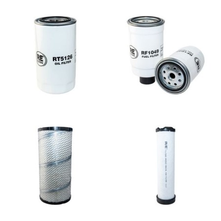 FIAT KOBELCO B 100 Filter Service Kit Air Oil Fuel Filters w/CNH  Eng.