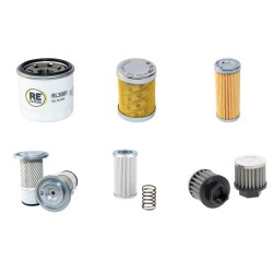 FIAT KOBELCO E18 Filter Service Kit w/Yanmar 3TNE74-N Eng.