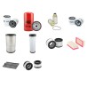 Filter kit for Kobelco E200SR with Isuzu Engine 03-