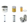 KOBELCO E 30 SR Filter Service Kit w/Yanmar 3Tne82A Eng. 2003-