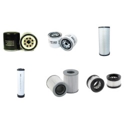 FIAT KOBELCO E 70 SR/KSR Filter Service Kit w/Isuzu Eng. 03-