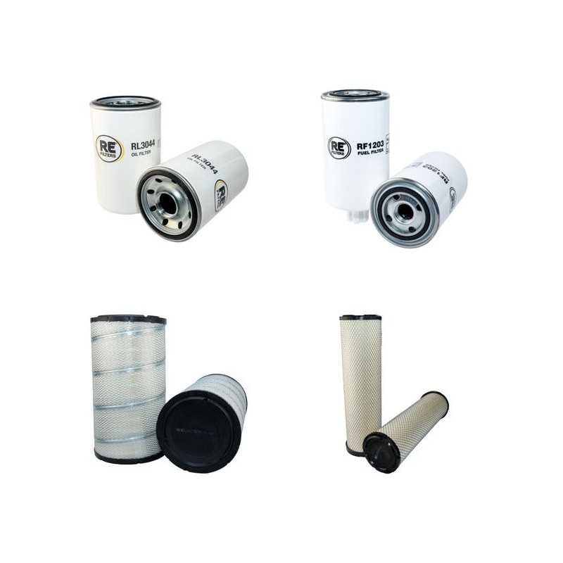 Filter kit for Fiat Kobelco EX355 with Isuzu 6Hk1Tc Engine 03-