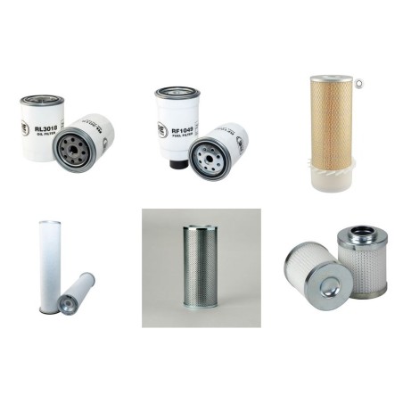 Filter kit for Fiat Kobelco EX95W with Cnh Engine