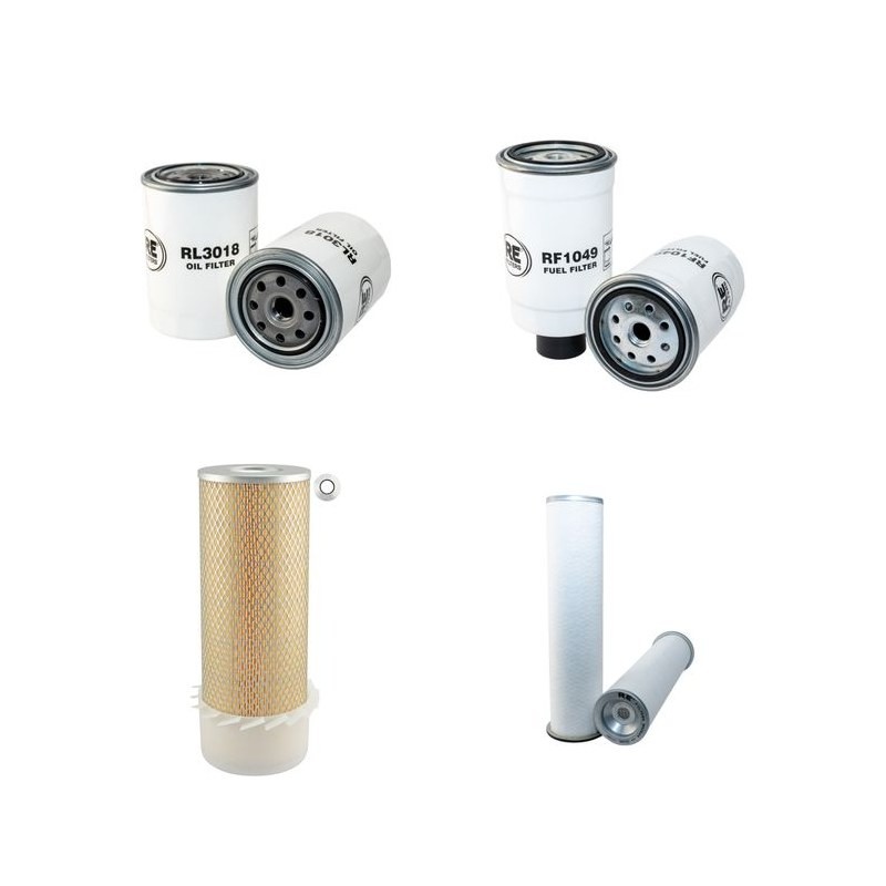 Filter kit for Fiat Kobelco EX95W Air Oil Fuel Filters with CNH Engine