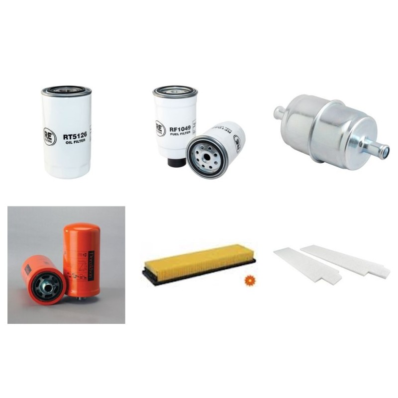 FIAT KOBELCO W 130 Filter Service Kit w/IVECO  Eng.   YR  05.03-12.04