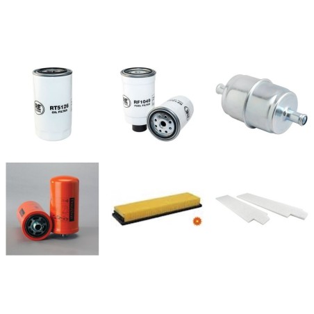 Filter kit for Fiat Kobelco W130 with IVECO Engine Year 05.03-12.04